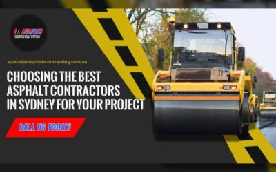 Choosing the Best Asphalt Contractors in Sydney for Your Project