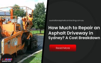 How Much to Repair an Asphalt Driveway in Sydney? A Cost Breakdown